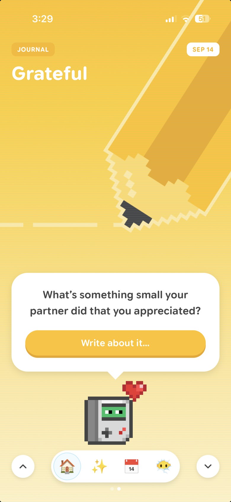 Journal prompt