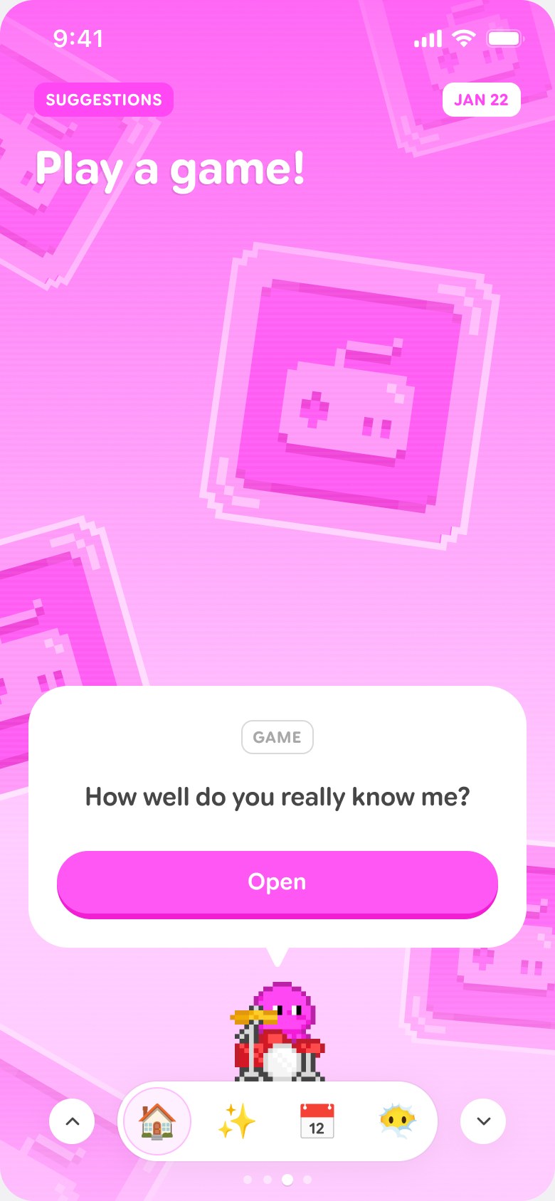 Play a game suggestion