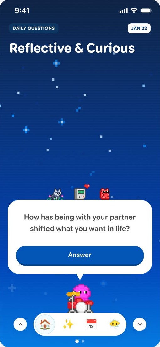 Reflective and Curious daily question